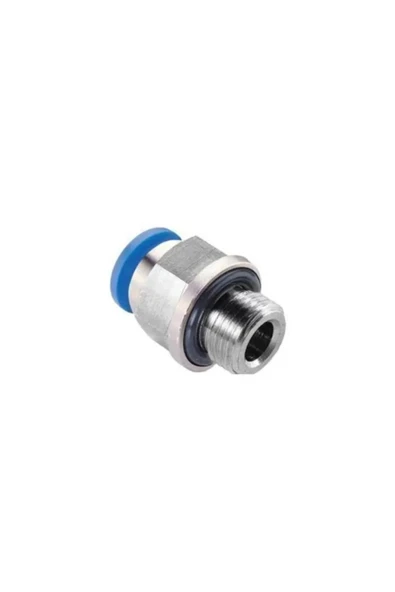 Pnömatik Rekor Bağlantı 1/2 - 8mm - Resim 6