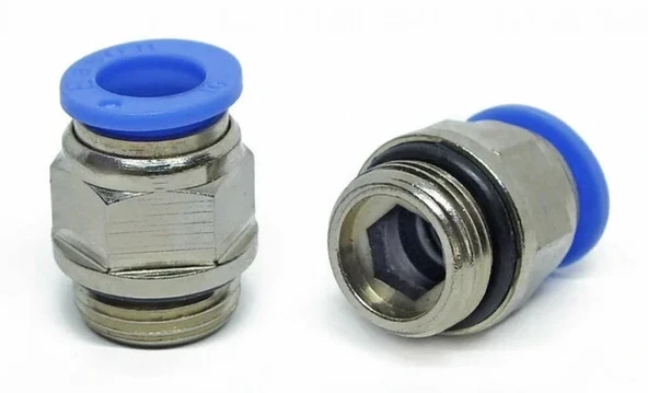 Pnömatik Rekor Bağlantı 1/2 - 14mm ürün görseli 1