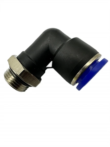 Pnömatik Dirsek Bağlantı M5 - 4mm - Resim 9