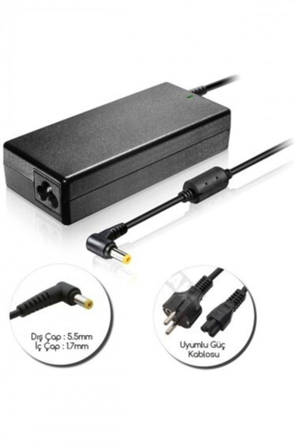 PACKARD BELL EASYNOTE TE69 LAPTOP ADAPTÖR ÜRÜN1309 ürün görseli 1