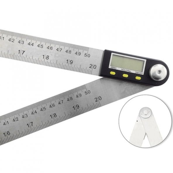 Loyka 5422-500 Dijital Açı Ölçer 50CM ürün görseli 1