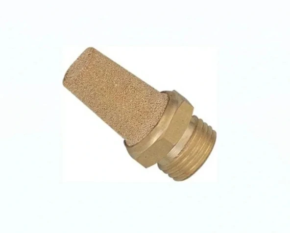 Sinter Bronz Susturucu Uzun Tip 1 1/4" - Resim 2