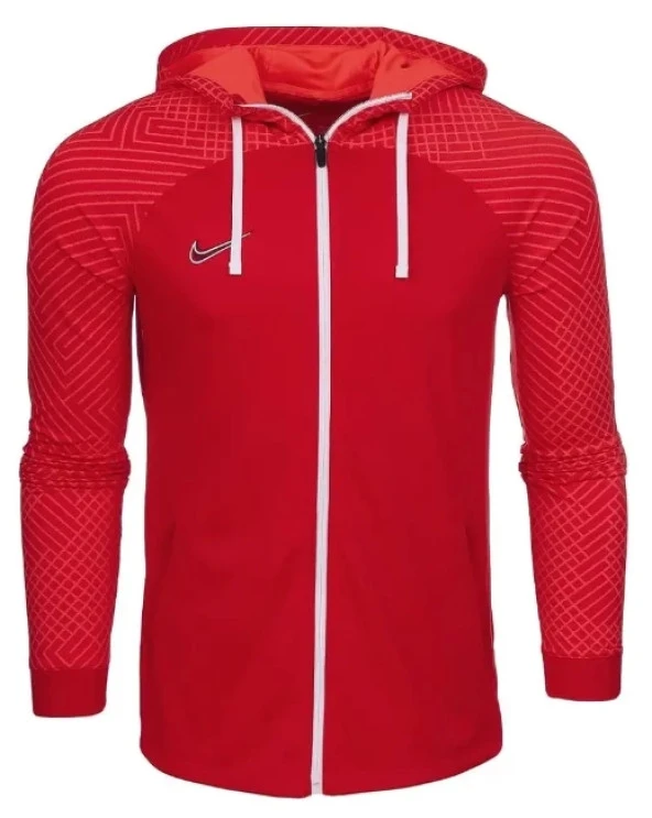 Nike M Nk Df Strk Erkek Kırmızı/Pembe Futbol Sweatshirt ürün görseli 1