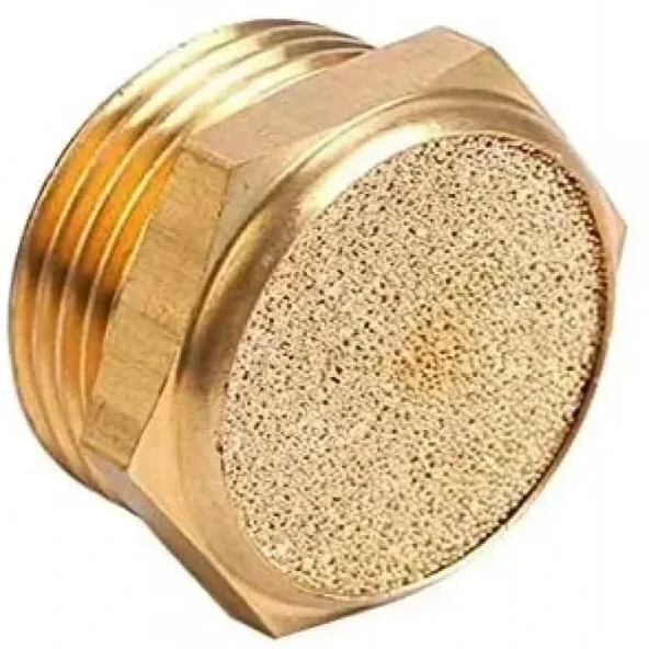 Sinter Bronz Susturucu Kısa Tip 1 1/4" - Resim 6
