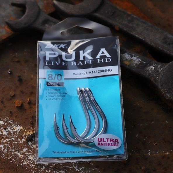 BKK Puka Livebait HD İğne 2/0 5 Pcs - Resim 5