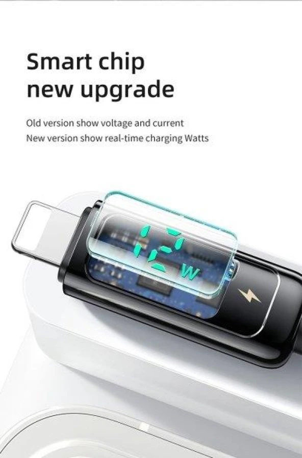 Mcdodo İphone Ca-9940 Dijital Data - Şarj Kablosu 1.2M - Resim 3