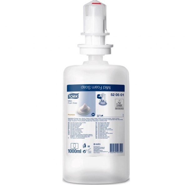 Tork Köpük Sabun Premium 1Litre (520501) ürün görseli 1