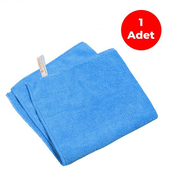 Mulpex Mikrofiber Genel Temizlik Bezi Mavi 40X40 cm. ürün görseli 1