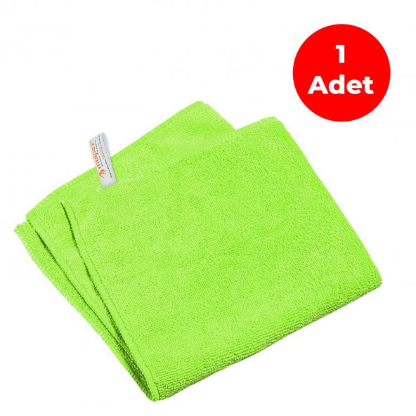 Mulpex Mikrofiber Genel Temizlik Bezi Yeşil 40X40 cm. ürün görseli 1