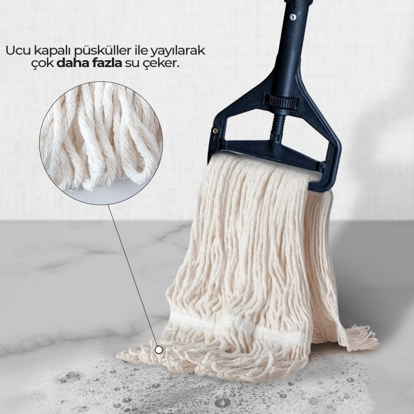 Mulpex Islak Mop 375 gr. - Resim 3