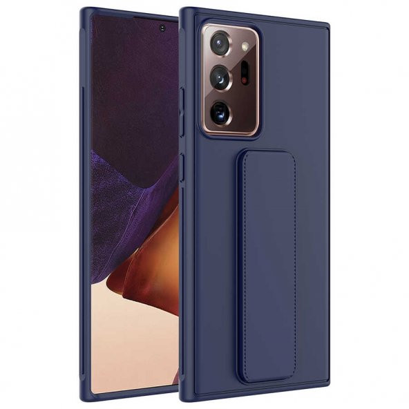 Galaxy Note 20 Ultra Kılıf Zore Qstand Katlanabilir Standlı Kılıf ürün görseli 1