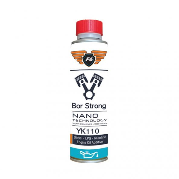 F6 Bor Strong Motor Yağ Katkısı 300 ML Motor Onarıcı Yenileyici ürün görseli 1