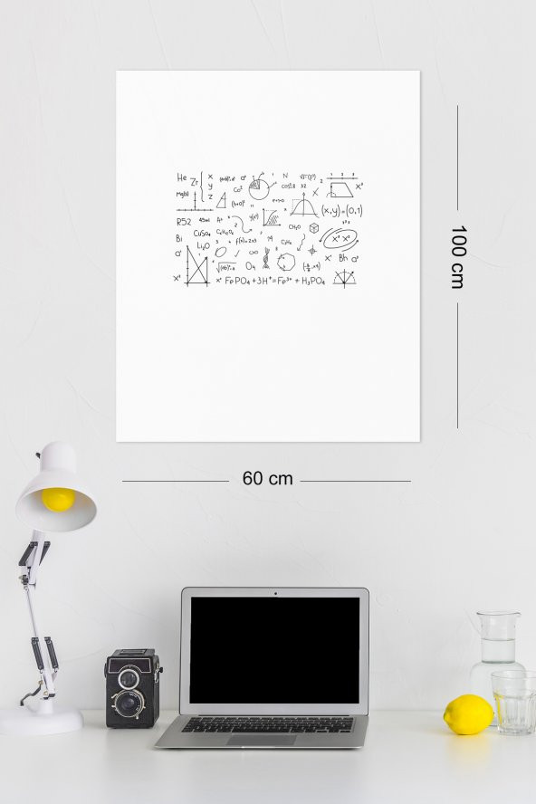 60 x 100 Cm Beyaz - Yapışkansız Tutunan Akıllı Kağıt  * 1 Alana 1 Hediye * ürün görseli 1