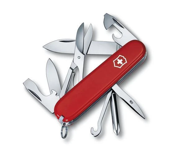 Victorinox Super Tinker 1.4703 Kırmızı İsviçre Çakısı 91mm 14F ürün görseli 1