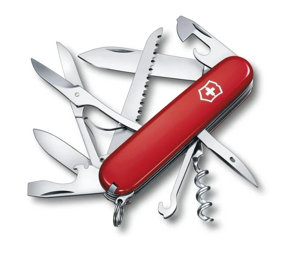 Victorinox Huntsman 1.3713 Kırmızı İsviçre Çakısı 91mm 15F ürün görseli 1