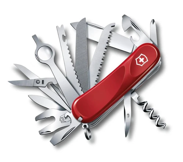 Victorinox Evolution 2.5383.E Kırmızı İsviçre Çakısı 85mm 21F ürün görseli 1