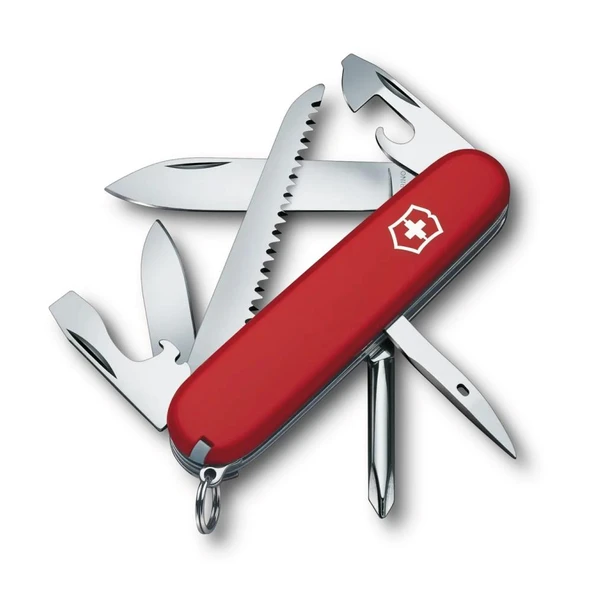 Victorinox Hiker 1.4613 Kırmızı İsviçre Çakısı 91mm 13F ürün görseli 1