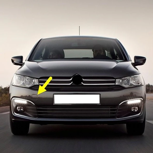 Citroen C-Elysee 2017-2023 Ön Tampon Çeki Demiri Kapağı 1622437780 ürün görseli 1