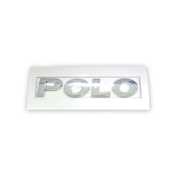VW Polo 2010-2017 Arka Bagaj Kapağı POLO Model Yazısı 6R0853687A ürün görseli 1
