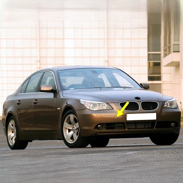 BMW 5 Serisi E60 2003-2007 Ön Tampon Çeki Demiri Kapağı 51117111787 ürün görseli 1