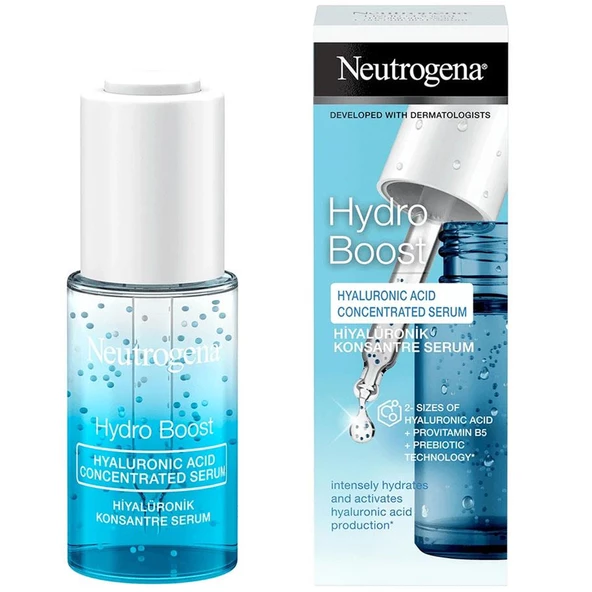 Neutrogena Hydro Boost Hyalüronik Konsantre Serum 15 ml ürün görseli 1