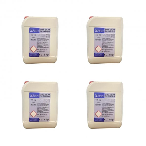 Birka Genel Ortam Hijyen Ürünü 5 Lt. X 4 Adet (Ulv, Pulverizatör ve Sisleme Cihazları İçin) ürün görseli 1