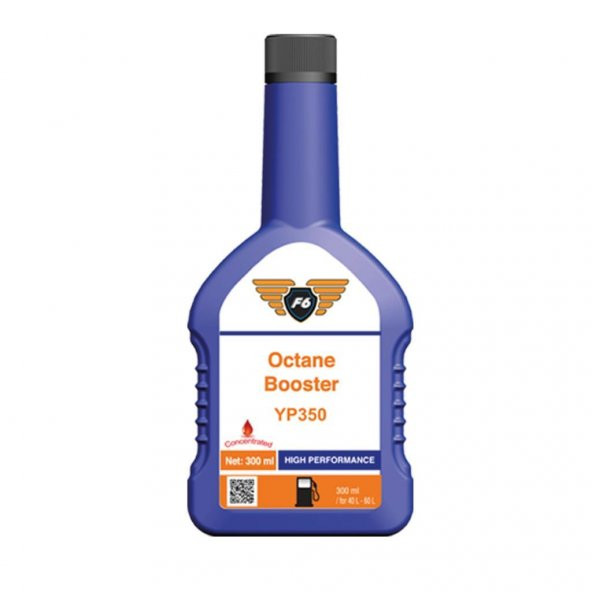 F6 Oktan Arttırıcı Benzin Yakıt Katkısı 300 ML Octane Booster ürün görseli 1