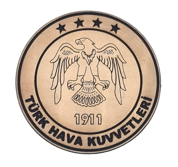 HAVA KUVVETLERİ  Deri PEÇ - Arma - Askeri Patch ürün görseli 1