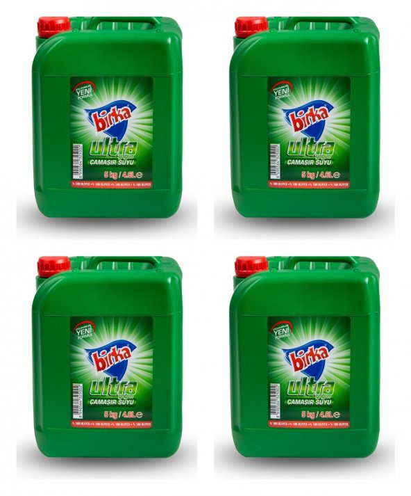 Birka Ultra Yoğun Çamaşır Suyu 4 Adet x 5 Kg. ürün görseli 1