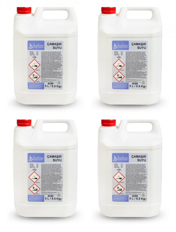 Birka Çamaşır Suyu 4 Adet x 5 Litre ürün görseli 1