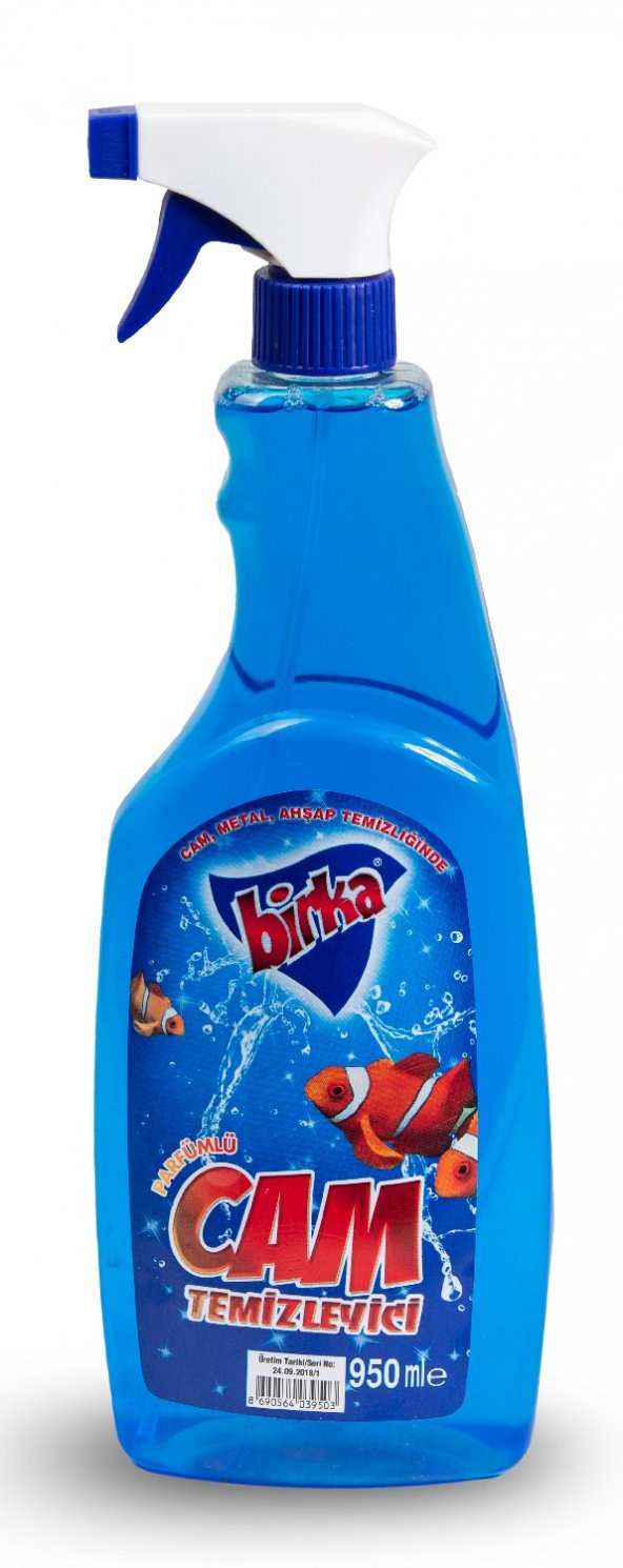 Birka Parfümlü Cam Temizleyici, Trigerli, 15 Adet X 950 ml. ürün görseli 1