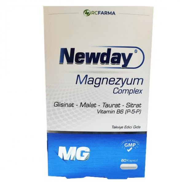 Magnezyum Complex Takviye Edici Gıda 60 Kapsül ürün görseli 1