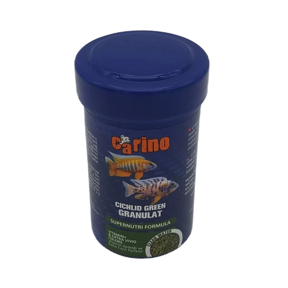 Carino Cichlid Green Granulat Ciklet Balık Yemi 250 ml ürün görseli 1