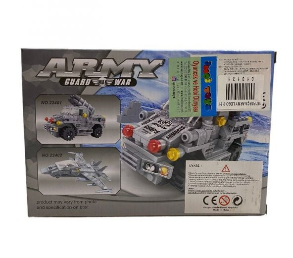 197 Parça Army Lego Seti  0131 - Resim 2