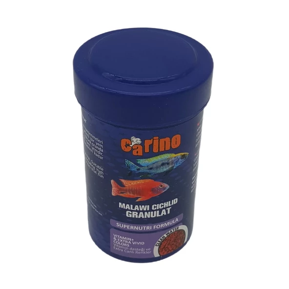 Carino Malawi Cichlid Granulat Etçil Balık Yemi 250 ml ürün görseli 1