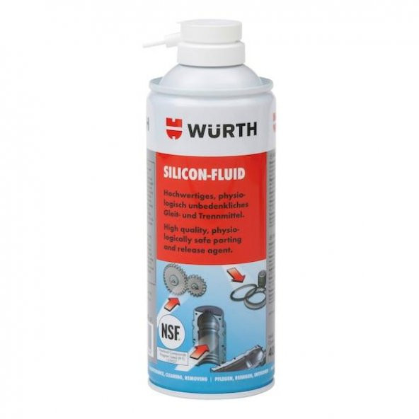 Würth Silikon Fluid NSF Gıda Uyumlu 400 ML Silikon Sprey ürün görseli 1