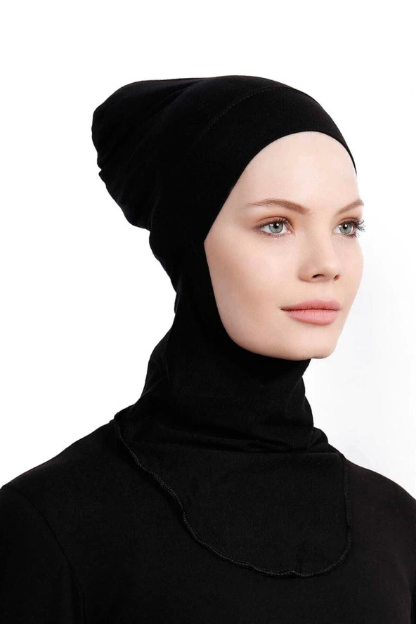Belifanti Collection Boyunluklu Bone Siyah ürün görseli 1