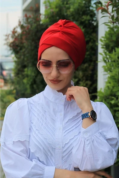 Çapraz Bone Kırmızı ürün görseli 1