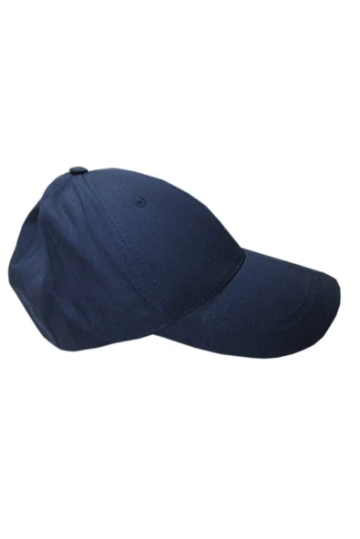 Siyah Spor Şapka Unisex Arkası Cırtlı Ayarlanabilir ürün görseli 1