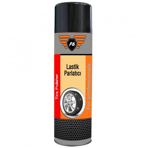 F6 Lastik Bakım Parlatıcı ve Temizlik Spreyi 500 ML ürün görseli 1