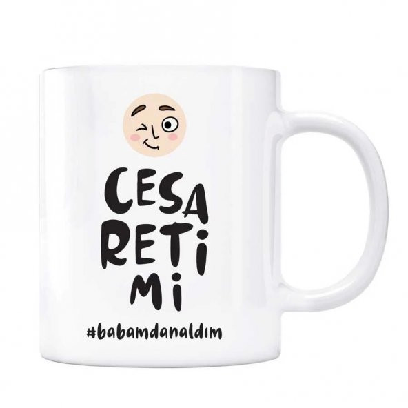 Baba Kupa Cesaretimi Babamdan Aldım ürün görseli 1