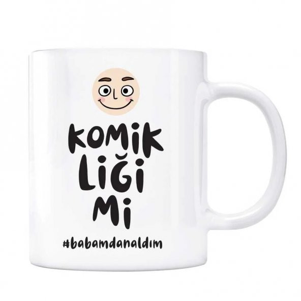 Baba Kupa Komikliğimi Babamdan Aldım ürün görseli 1