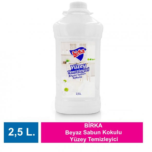 Birka Beyaz Sabun Kokulu Yüzey Temizleyici 2,5 L. ürün görseli 1