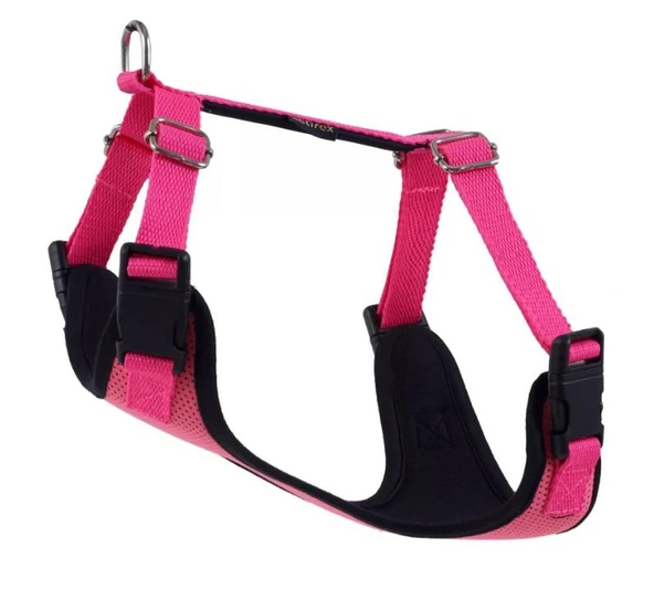 Actirex COOL Dokuma Kumaş Neon Köpek Göğüs Tasması S Pink 40-45cm 5-8 Kg KÖPEKLERE ürün görseli 1