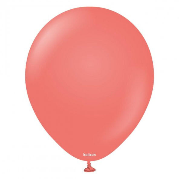 Helyuma Uyumlu Mercan Rengi Balon 12 inç 5 Adet Mercan Rengi Balon 12 inch ürün görseli 1