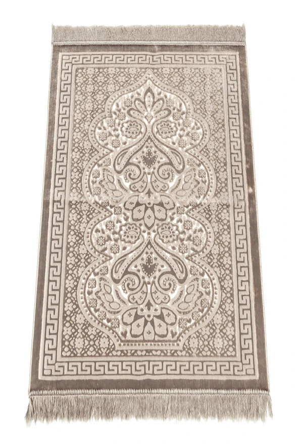 Kadife Seccade İnci Velvet Pearl - Kahverengi ürün görseli 1