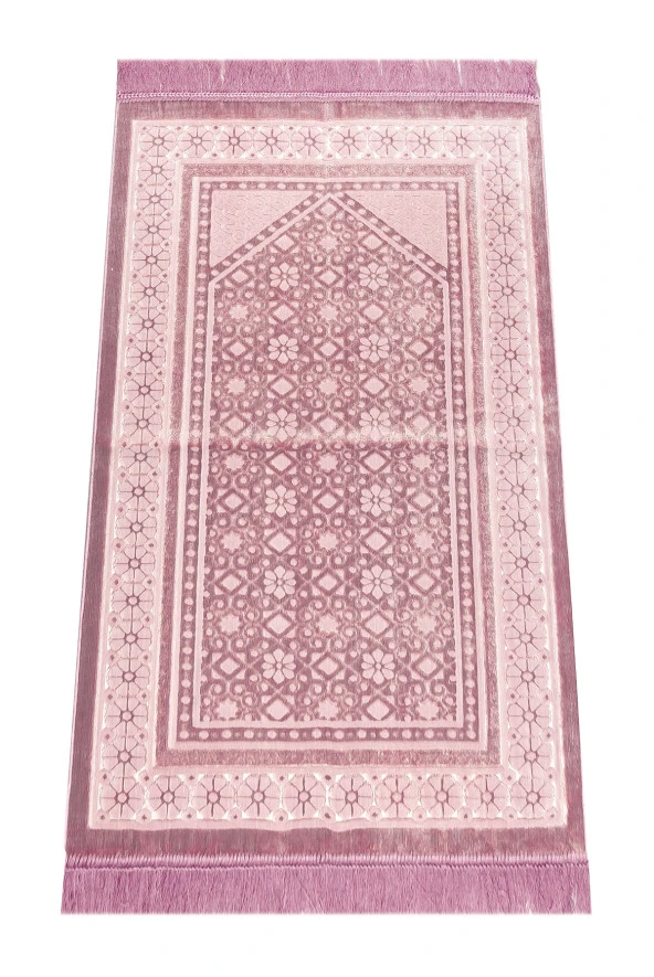 Kadife Seccade İnci Velvet Pearl - Gül Kurusu ürün görseli 1