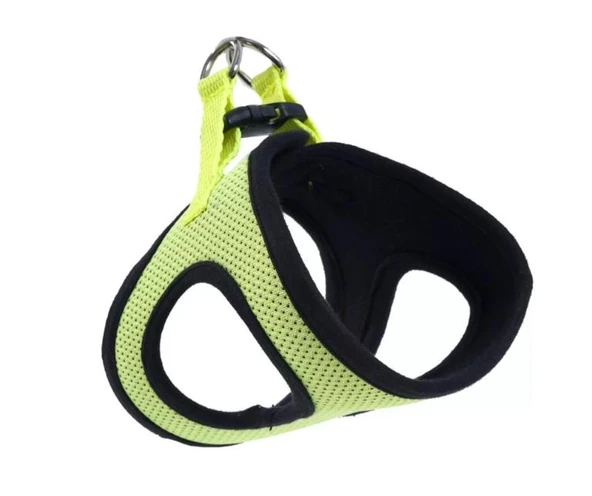 Actirex Dokuma Kumaş Neon Köpek Göğüs Tasması Yellow S Boyun30-32cm / Göğüs36-44cm Köpeklere ürün görseli 1
