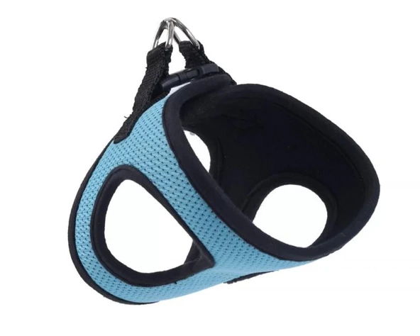 Actirex Dokuma Kumaş Neon Köpek Göğüs Tasması Mavi XXS Boyun24-28cm / Göğüs28-32cm ürün görseli 1