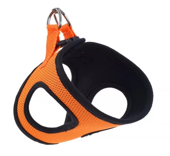 Actirex Dokuma Kumaş Neon Köpek Göğüs Tasması Orange XS Boyun28-30cm / Göğüs32-36cm Köpeklere ürün görseli 1